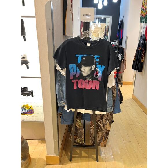 2017 Chris Brown The Party Tour Concert Tee Shirt Vintage 50 Cent Fabolous - Picture 1 of 5